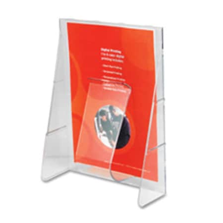 Deflecto Literature Rack- Magz Size- 1 Pkt- 9-.13 in x2-.75 in x11-.75 in - CL DE463217